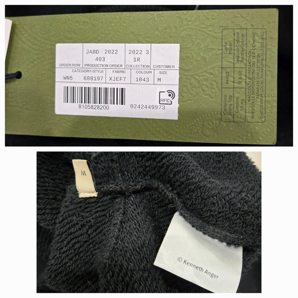 BNWTT Women's Gucci Slogan-Print Cropped Hoodie Size M/L/XL - Picture 12 of 12